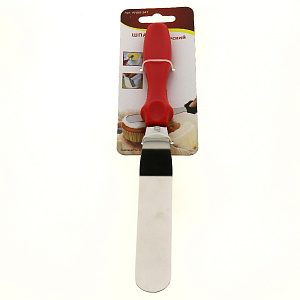 Шпатель кондитерский 27 см AN80-247.Изготовлено: рабочая часть из коррозионностойкой (нержавеющей) стали, ручка из пластмассы (полип 000000000001190142