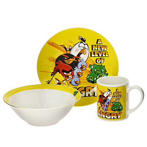 Набор посуды Angry Birds, 3 предмета 000000000001171346