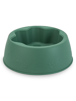 Миска для животных 18х18х6,5см одинарная ЛАПКА в ассортименте полипропилен 000000000001229123