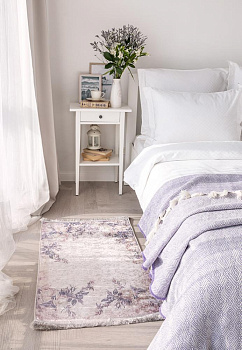 Коврик универсальный 60x100см LUCKY Цветы2 бежевый полиэстер 000000000001211054