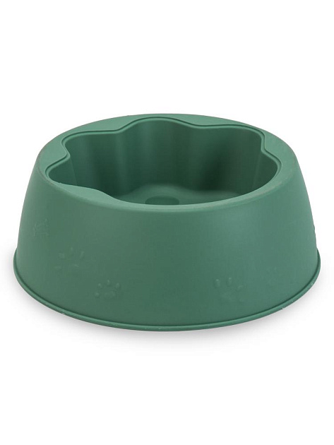 Миска для животных 18х18х6,5см одинарная ЛАПКА в ассортименте полипропилен 000000000001229123