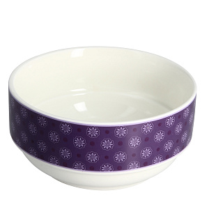 Набор салатников Wellberg, 600мл, фарфор, 5 предметов 000000000001154652