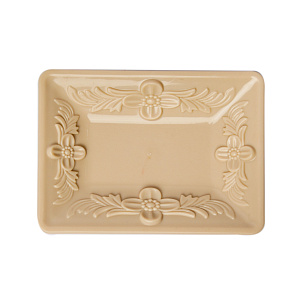 Набор для ванны Тренд Прованс (диспенсер, стакан, мыльница) бежевый пластик 000000000001215721