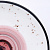 Тарелка обеденная 25см TULU PORSELEN Galaxy milky/bordeaux фарфор 000000000001212278