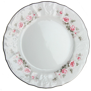 Тарелка Бледные Розы Люкс Хауз, 19 см 000000000001005684