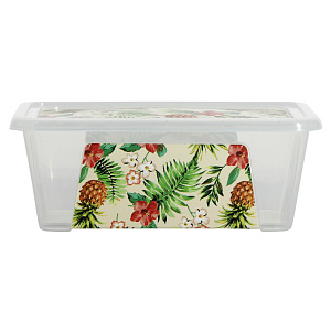 Контейнер Ананасы Полимербыт, 1.65л, пластик 000000000001171754