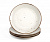 Набор столовой посуды 16 предметов TULU PORSELEN Deniz (по 4шт: обеденная 25см, десертная 19см, салатник 18см, кружка 320мл) milky фарфор 000000000001216248