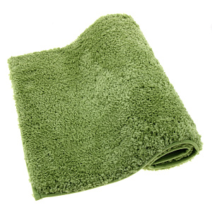 Коврик для ванны DE'NASTIA 50х80см зеленый микрофибра M000112 000000000001107624