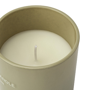 Свеча в стакане 8х7см Flame бежевая 000000000001220774