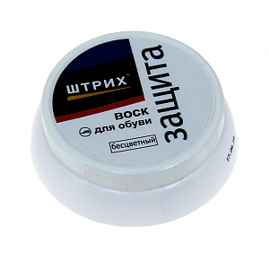 Воск для обуви Штрих Глянцмастер, бесцветный, 55мл 000000000001026715