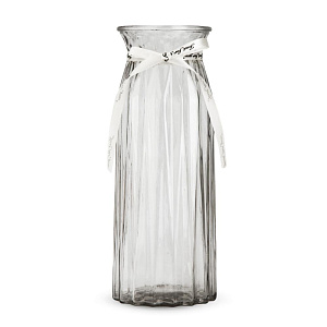 Ваза 30см Лауретта прозрачная стекло 000000000001220757