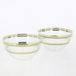 Набор салатников 2шт 16см ПРОМСИЗ Лоза стекло 000000000001190640