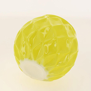 Ваза шарик №3 желтый 12 см ввр-24419 000000000001191990