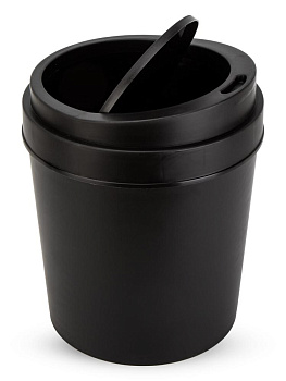 Контейнер для мусора КАПУЧИНО 8л черный пластик_ST 000000000001228753