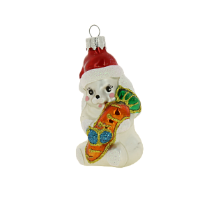 Формовая игрушка Заяц 12см стекло ВС-2440 000000000001191708