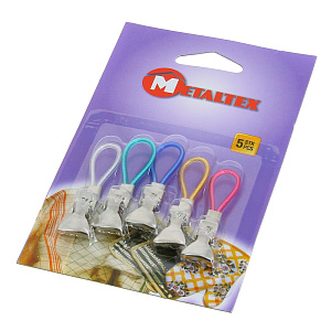 Набор клипс для полотенец Metaltex, 5 шт. 000000000001092357