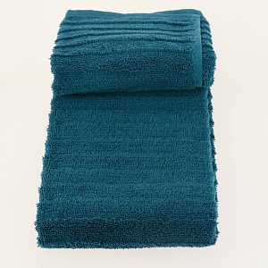 Полотенце 50х90см ПОСУДА ЦЕНТР синий хлопок 000000000001187032