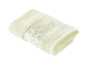 Полотенце для лица DE'NASTIA Талисман 50х90см молочный 100%Хлопок пл.451гр/м2 D000105 000000000001177459