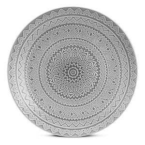 Набор столовой посуды 16 предметов (обеденная 27см-4шт/десертная 20см-4шт/суповая 19см-4шт/кружка 355мл-4шт) керамика BSCJ4621 000000000001224276