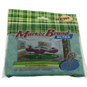 САЛФЕТКИ микрофибра МАРКЕТ БРЕНД РУСАЛОЧКА 076576 000000000001198932