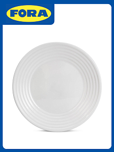 Тарелка обеденная 26см FORA STRIPE стеклокерамика 000000000001222835