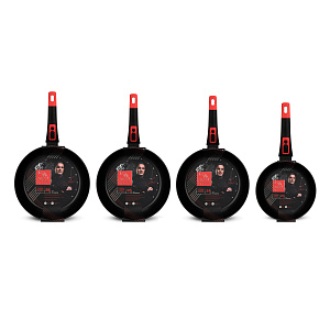 Сковорода 24см SWEET HOME Ресторатор съемная ручка алюминий 000000000001221742