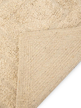 Коврик для ванной 40х60см FORA COTTON противоскользящий айвори хлопок 000000000001225654