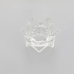 Подсвечник декоративный "Звезда" D4см стекло R011228 000000000001200348