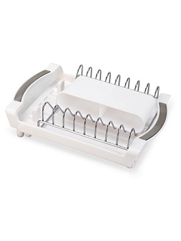 Сушилка для посуды 29,5x20x11,5см белый нержавеющая сталь/железо/полипропилен 000000000001229347
