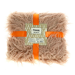 Плед150*200,ПЭ 100% лама роз.R020226 000000000001176128