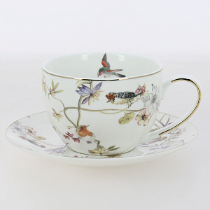 Набор чайный 8 предметов (чашка 270мл-4шт/блюдце-4шт) BALSFORD АМАИ фарфор 000000000001211923