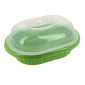 Хлебница 30х21х13,5см ОНЕСТ универсальная салатовая пластик