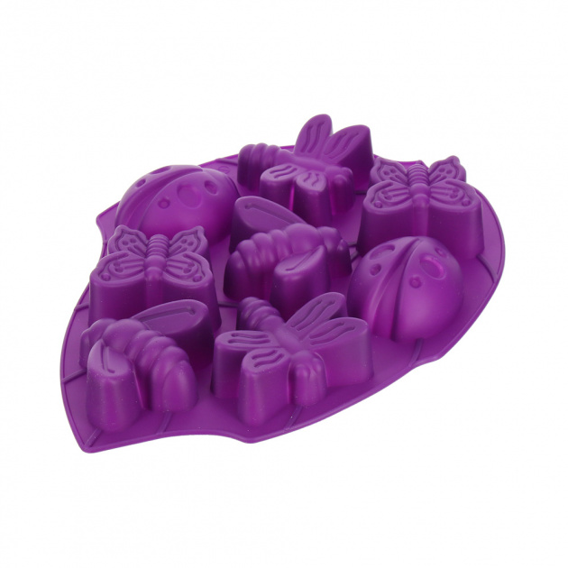 Форма для выпечки Лето Marmiton, фиолетовый, силикон 000000000001125296