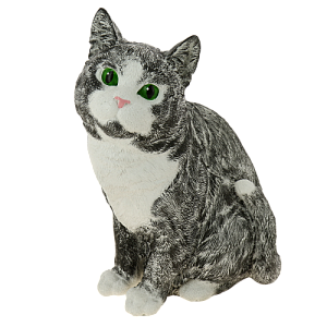 Копилка Кошка Серая, 32см G015-32-101K Материал: Гипс 000000000001194287