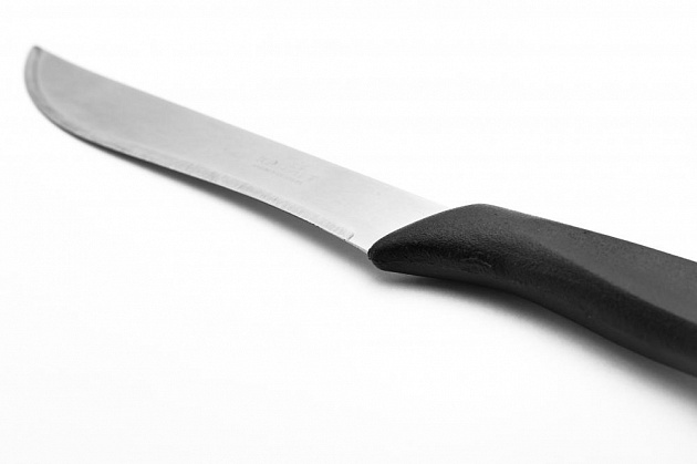 Нож для мяса малый НММ-01 ПОСУДА ЦЕНТР, нержавеющая сталь/полипропилен, лезвие 16см/общая длина 28,8см, толщина металла 1,2мм, 09С31 000000000001199133