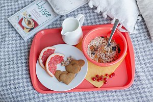 Поднос Plast Team, прямоугольный, коралловый, 435х305х25 (PT9215) 000000000001201535