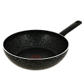 Сковорода Вок 28см TEFAL Granit антипригарное покрытие алюминий 000000000001199335