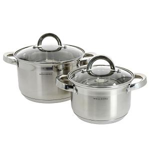 Набор кастрюль Wellberg, 2 предмета 000000000001151624