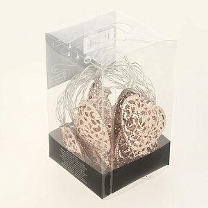 Электрогирлянда КУПМАН Сердце 10 лампочек металл 000000000001180295