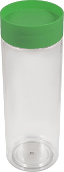 Банка для сыпучих продуктов Plast Team STOCKHOLM 1,5л бархатно-зеленый 92х92х270мм PT1162БЗ-12 000000000001201363