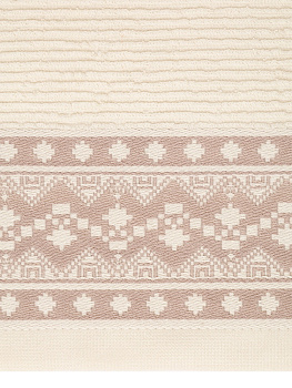 Полотенце кухонное 40x60см DE'NASTIA вельвет молочный хлопок 100% 000000000001215746