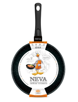 Сковорода 22см НЕВА МЕТАЛЛ ПОСУДА Neva Granite съемная ручка литой алюминий 000000000001213103