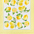 Дорожка на стол "Лимоны" 40*146 см, 100% хлопок, саржа 190 гр/м2 4026190 000000000001185453
