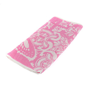 Полотенце махровое Macaone rosa Cleanelly, пестротканое, 50х90 см, пл.420 000000000001126115
