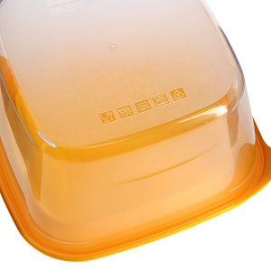 Квадратный контейнер для микроволновой печи Fresh&Go Curver, 1.2л 000000000001073021