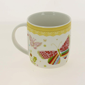 Кружка 300мл ИУ Бабочки R030783 000000000001179348