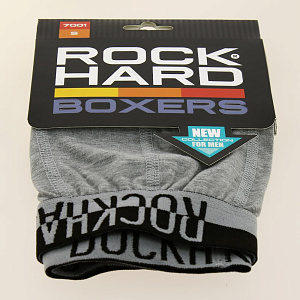 Трусы муж. Rockhard BOXERS S светло-серый 95%хл 5%эл G000061 (S) 000000000001190409