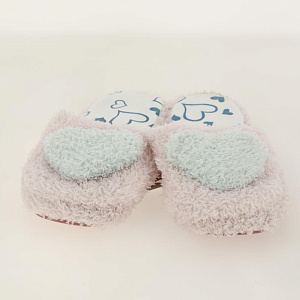 Тапочки женские MINAKU 2-001 светло-розовые/сердце бирюзовое р.38/39 4365376 000000000001200122