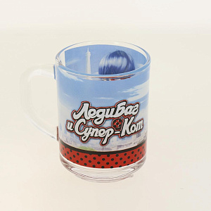 Кружка 250мл ND PLAY Леди Баг Париж Леди Баг и Супер Кот стекло 000000000001193225