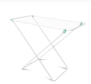 Сушилка для белья 10м 105х55х83см НИКА напольная белая стальные струны с антикоррозийным покрытием 000000000001127289